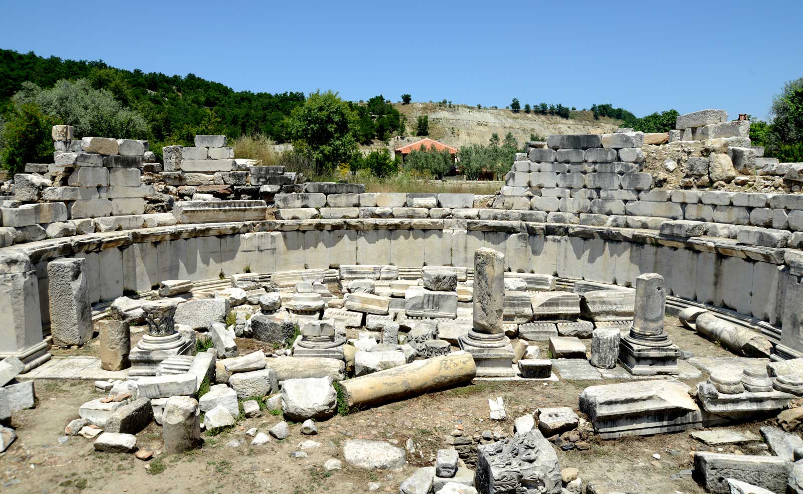 Άποψη του γυμνασίου της Στρατονίκειας, ελληνιστική περίοδος (© Υπουργείο Πολιτισμού Τουρκίας)
