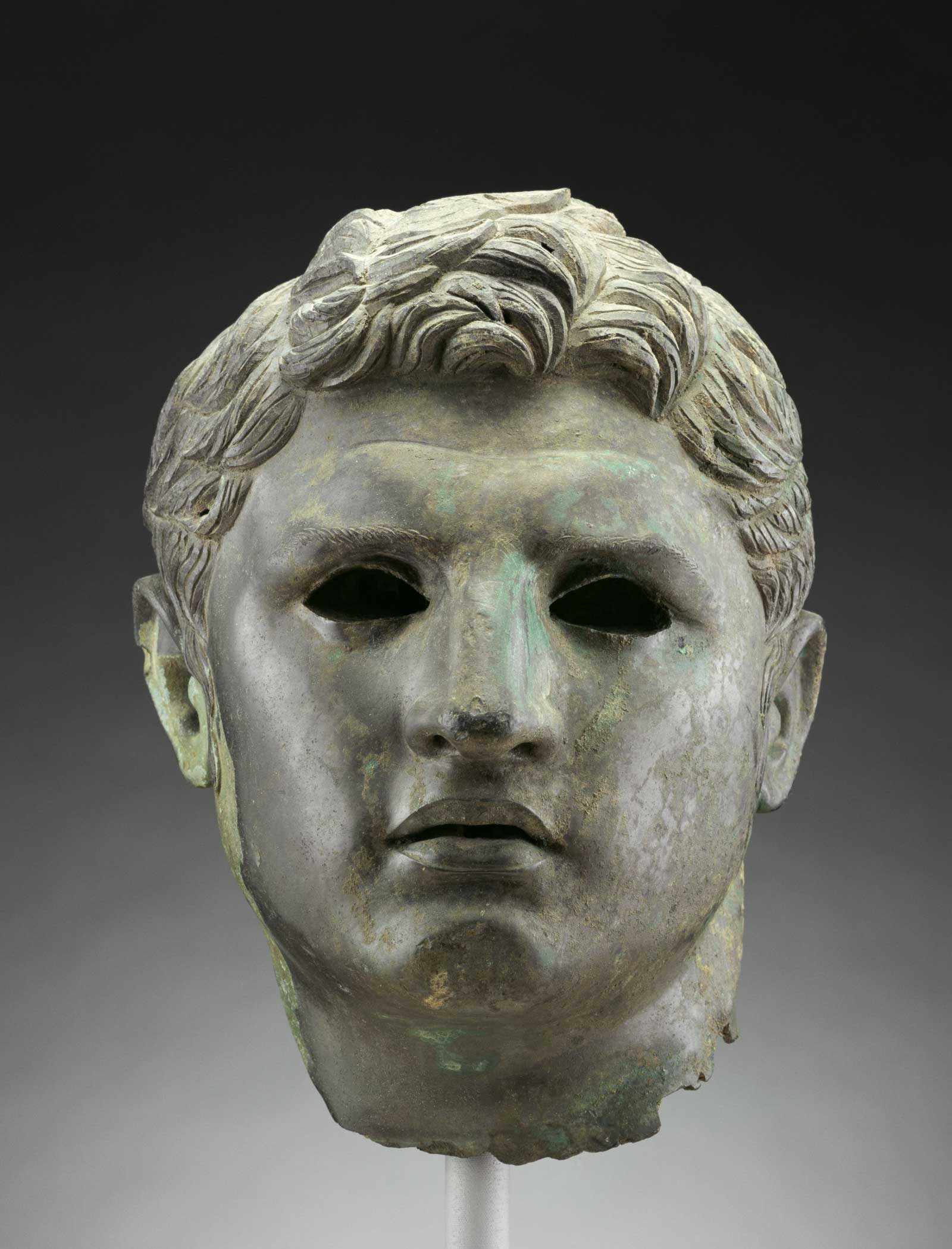 Χάλκινη κεφαλή ηγεμόνα, 1ος αι. π.Χ. (© The J. Paul Getty Museum)
