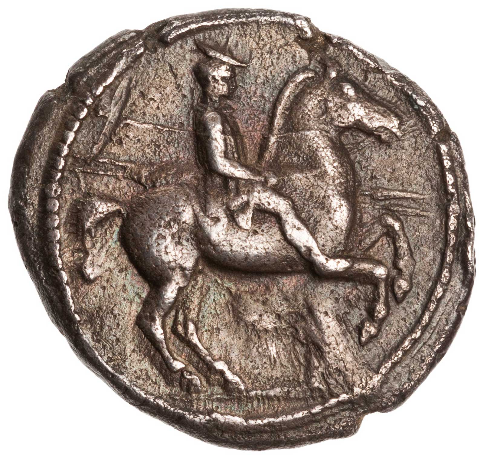 Ασημένιο νόμισμα Περδίκκα Β' ,448-413 π.Χ. (© American Numismatic society)
