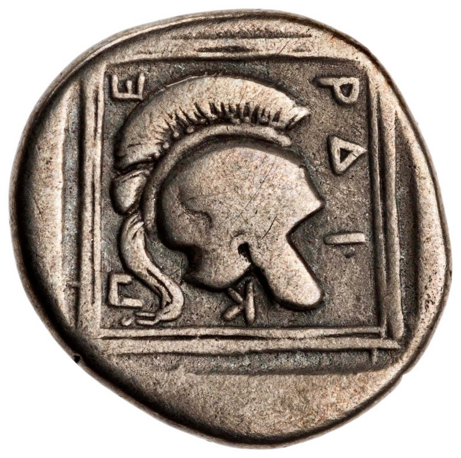 Ασημένιο νόμισμα Περδίκκα Β', 448-413 π.Χ. (© American Numismatic Society)
