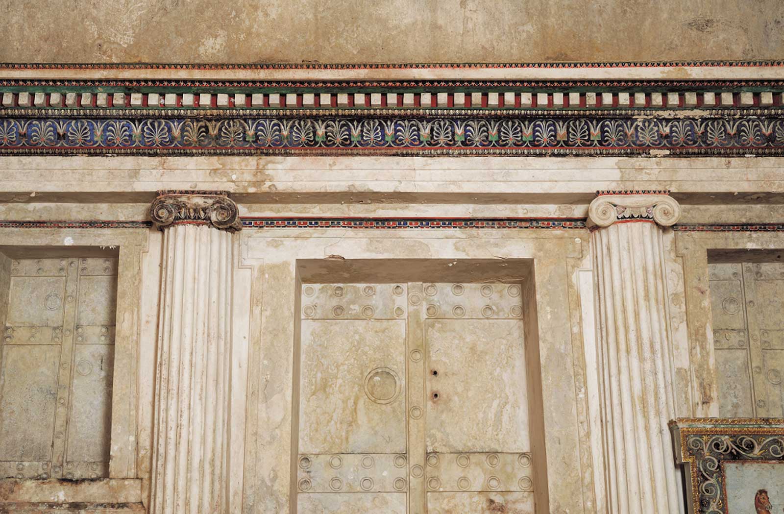 Αιγές, Μακεδονικός Τάφος της βασίλισσας Ευρυδίκης, 344/3 π.Χ. (© Υπουργείο Πολιτισμού / Εφορεία Αρχαιοτήτων Ημαθίας)
