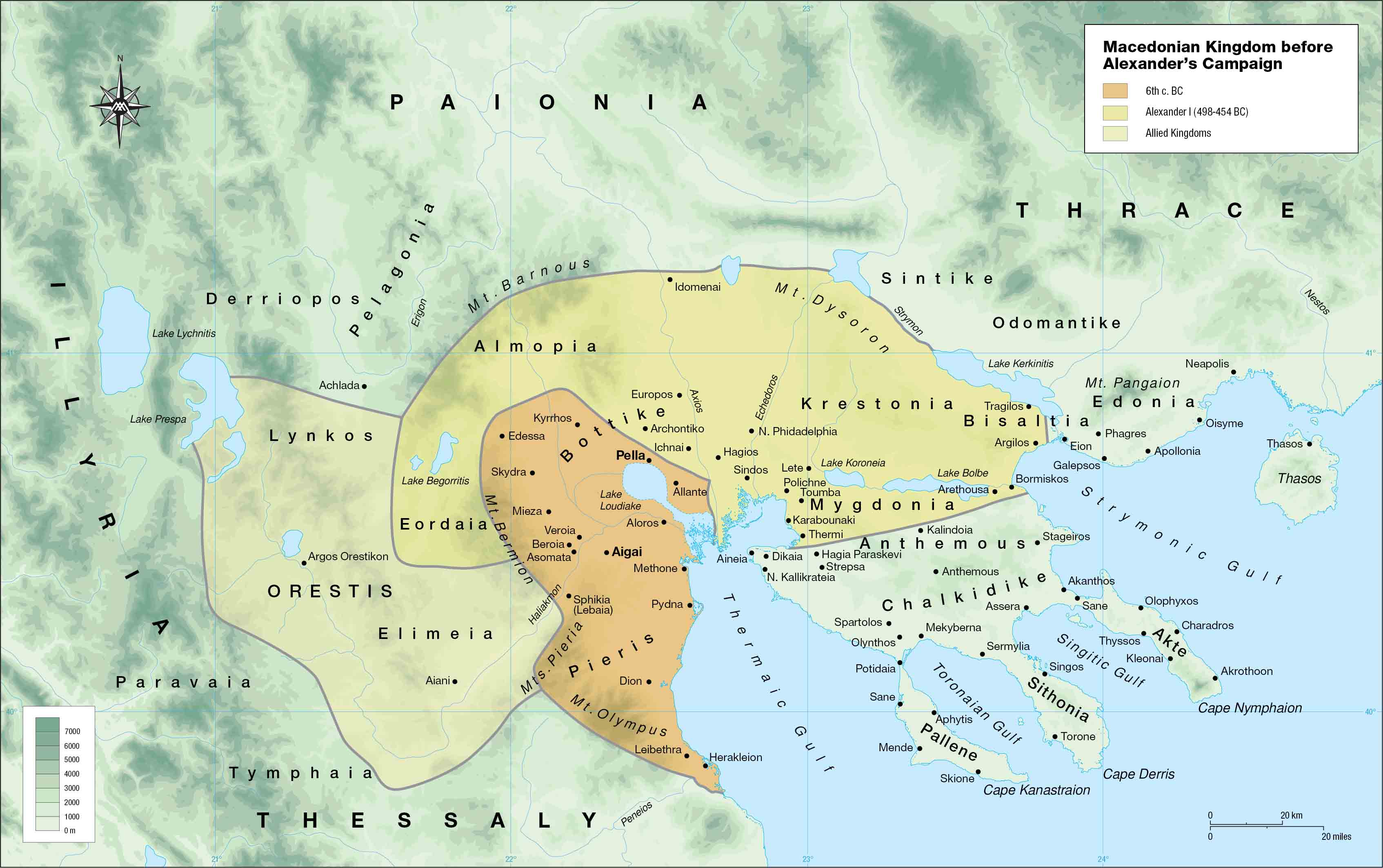 Το Μακεδονικό Βασίλειο (6ος–5ος αιώνας π.Χ.) (© Υπουργείο Πολιτισμού / Εφορεία Αρχαιοτήτων Ημαθίας)

